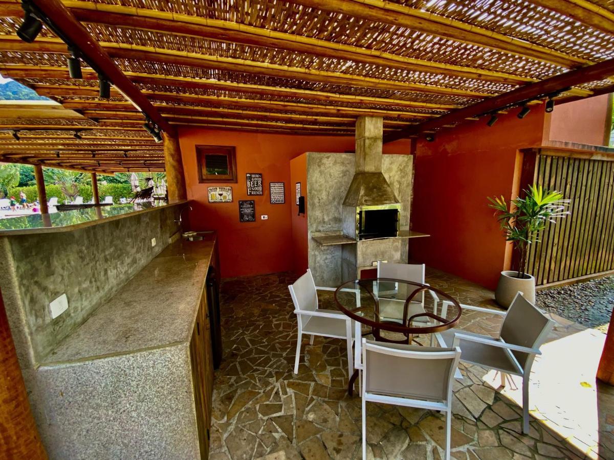סאו סבסטיאו Maresias, Chale H29 Em Condominio De Frente A Entrada 18 Da Praia E Dentro Da Mata Atlantica מראה חיצוני תמונה